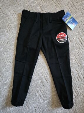 Dickies Black Slim Fit Flex Active Waist Pants